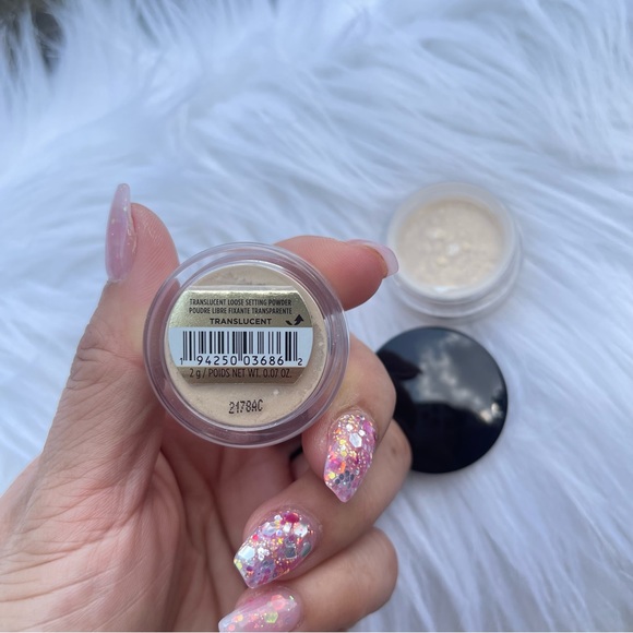 2x LAURA MERCIER Translucent Loose Setting Powder Travel Size 0.07oz 2g New - Picture 6 of 6